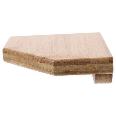 Corner Shelf Wall Floating Rack Storage Bookshelf Craft