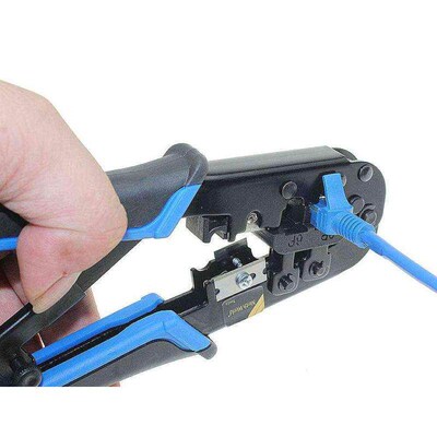 High Quality Modular Telecom Crimping Pliers Tool Network Ca