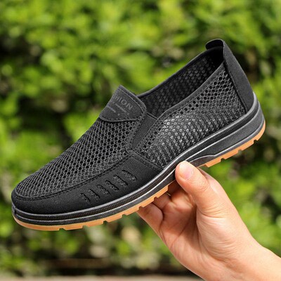 Men Casual Shoes 2023 Summer New Men Sandals Air Mesh Lightw