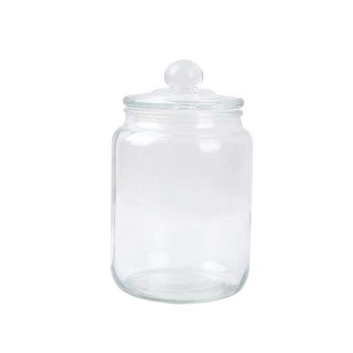 Sealed square pyretic glass container coffee bean storage co