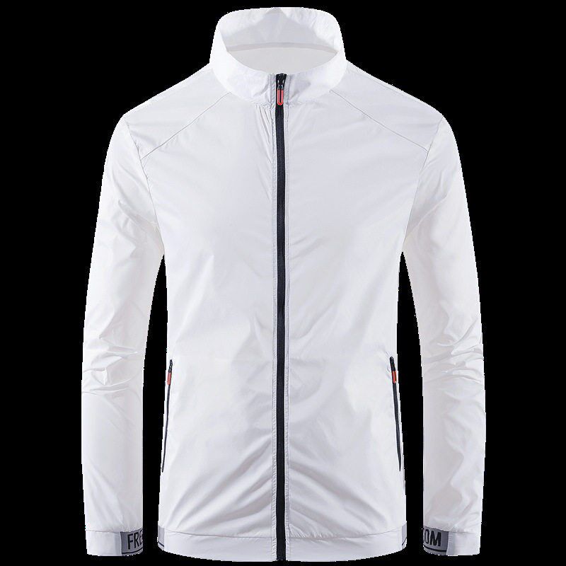 Mens Outdoor Sun Protection Clothing Thin Solid lor Casual - 实物图