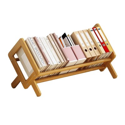 Small desktop bookshelf home desk storage rack