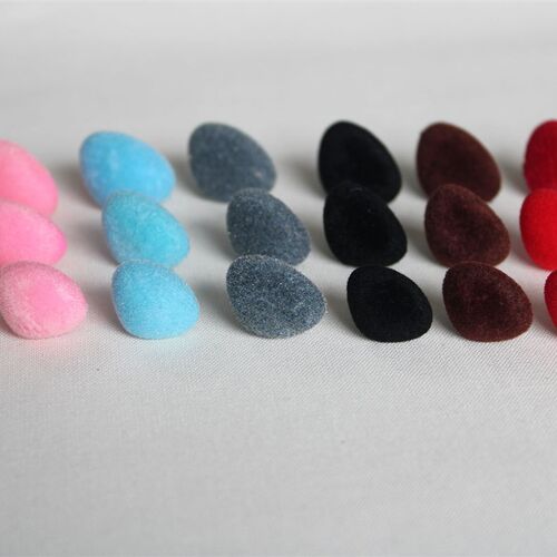 50pcs 12mm 15mm 18mm 20mm 22mm 24mm 26mm  pink/red/black/bro