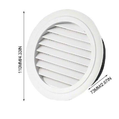 Round Ceiling Diffuser ABS Air Vent Grill Cover Diffuser