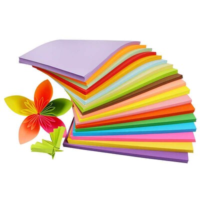 Color A4 Paper Childrens Origami Printing Copy Paper Kinder
