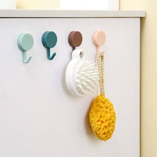 10PCS Self Adhesive Wall Hook Strong Without Drilling Coat B