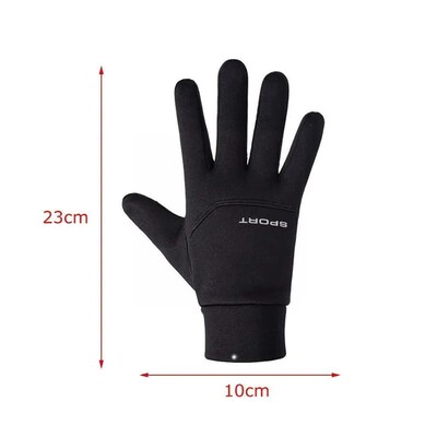Football Gloves Boys Waterproof Thermal Grip Gloves Outfield
