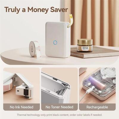 Niimbot D110 Mini Pocket Thermal Printer Wireless Handheld P