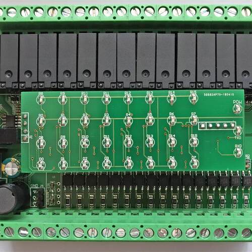 Switch Input and Output 16-Channel Open-in 16-Channel Relay