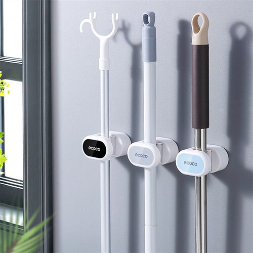 Multifunction Mop Broom Holder Wall Mounted Household Adhesi