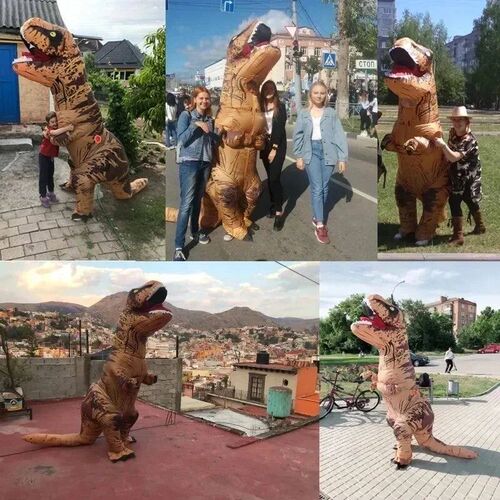Inflatable Costume Dinosaur Inflatable Costumes T-rex Costum