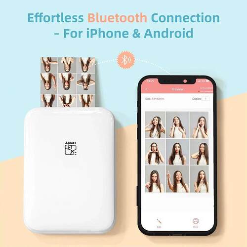 MT53 Portable Color Photo Printer Handheld Pocket Printer 31