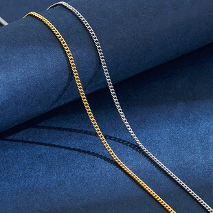 Steel Link Men Wide and for Stainless Necklace 2mm Chain