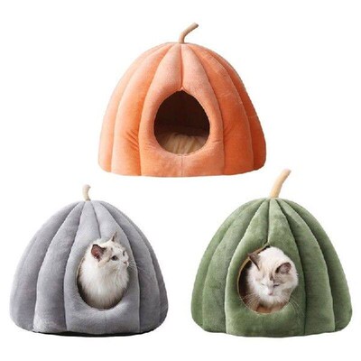 Igloo Pet Bed House Soft Indoor Enclosed Cave Tent for Cats