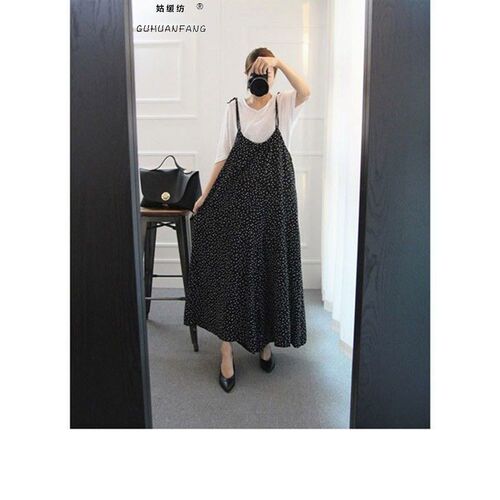 240 Jin 300 Suit Womens Summer Large Size Sling Pants Skirt