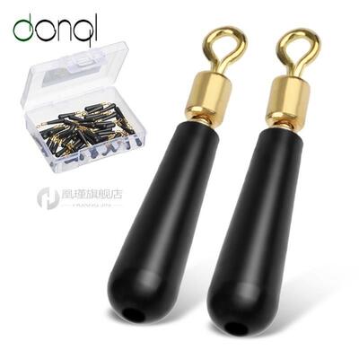 50pcs/ Box High Quality Drift Fishing Floats Seat Copper Hea