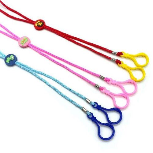 Children Adjustable Masks Lanyard Chain Creative Cartoon