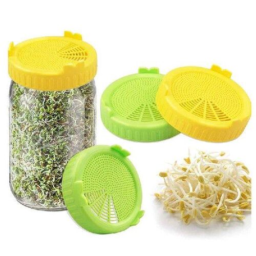 Wide Mouth Plastic Mason Jarhipping Seed Crop Germination