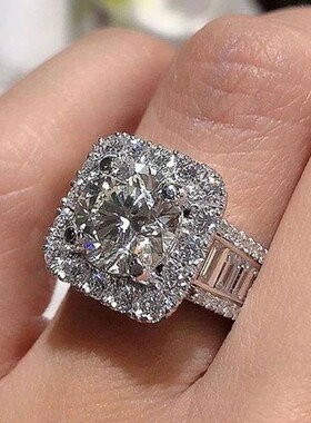 Huitan Newly-designed Engagement Rings for Women High-qualit