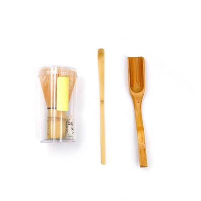 3 Pcs Matcha Tool Set Tea Whisk Tea Spoon Matcha Bowl Set Ja