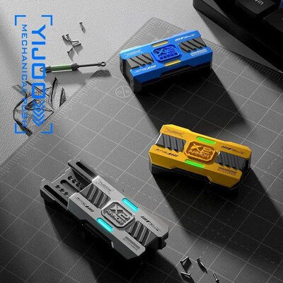 luminous Push Slider Adult EDC Gadgets Fidget Desk Toy Anti