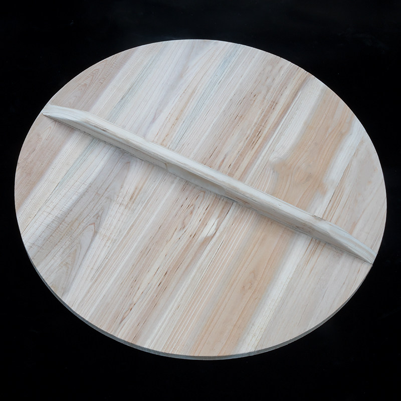 纯手工杉木锅盖实木锅盖煮饭炒菜锅锅盖木头盖子木质蒸饭桶盖家用