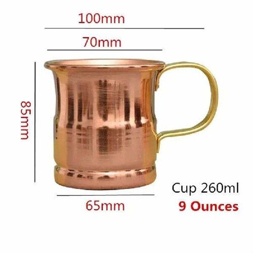 Moscow Mule Mug Premium Quality Handmade Pure Red Copper