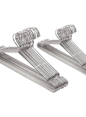 Stainless Steel Clothes Hanger Organizer Strong Metal Coat S