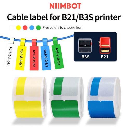 NiiMBOT B1 B21 Mini Portable Thermal Printer Cable er Color