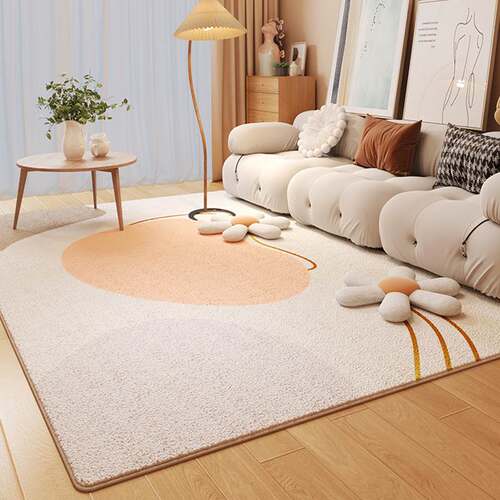 Carpet living room light luxury luxury large area carpet tea