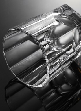 欧式经典六岩面酒吧ktv商用洋酒杯玻璃威士忌杯装啤酒杯烈酒杯