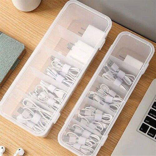 Transparent Data Cable Organizer Case Classification