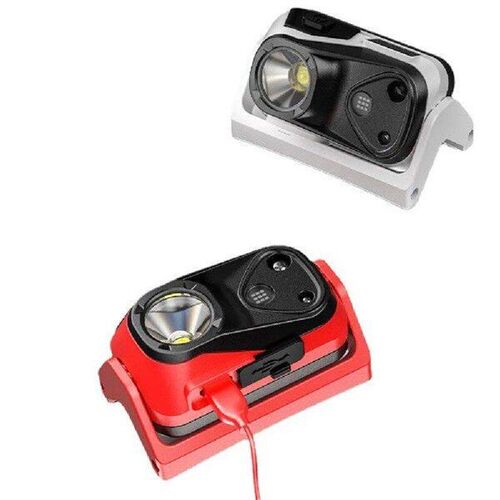 Portable Head Lamp Flashlight Intelligent Waving Sensor
