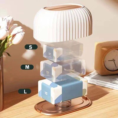 Nordic Striped Tissue Box Holder Toilet Paper Box Table Napk