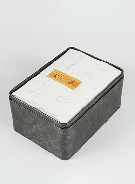 茶叶包装盒半斤装散茶盒装空盒通用便携散茶盒复古马口铁茶叶罐