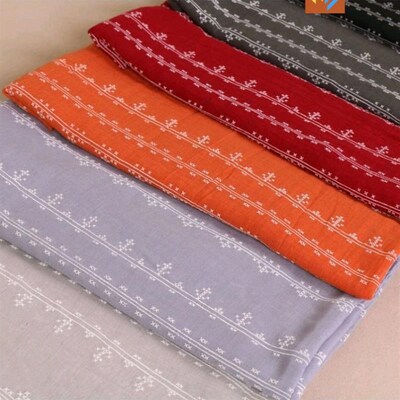 Cotton printed womens long scarf bib shawl 女长版围巾VS022