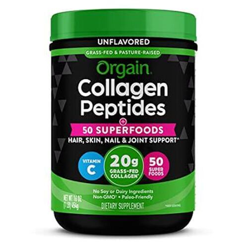 Orgain Hydrolyzed Collagen Powder + 50 Organic Superfoods