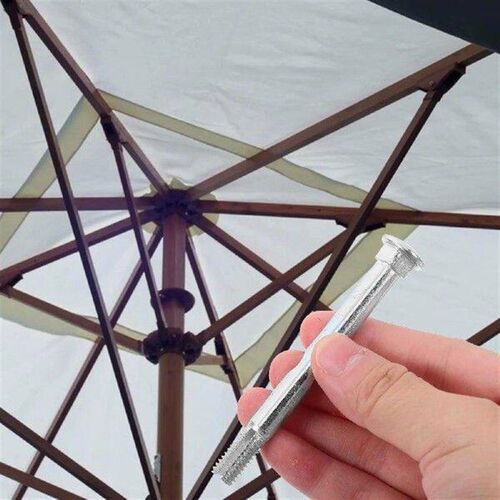 Steel Handle Shaft for Outdoor Patio Umbrella Durable