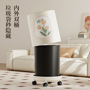 Garbage can toilet trash can kitchen Dustbin with cover bin1