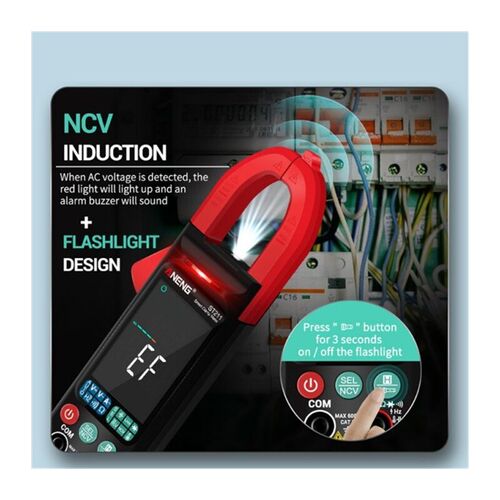 Digital Multimeter TRMS 6000 Counts Volt Meter Auto-Ranging