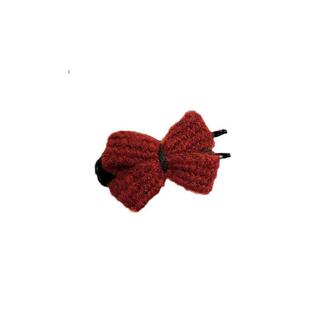 Knit Bow Hair Claw Clip for Women, Hair Accessory for Autumn