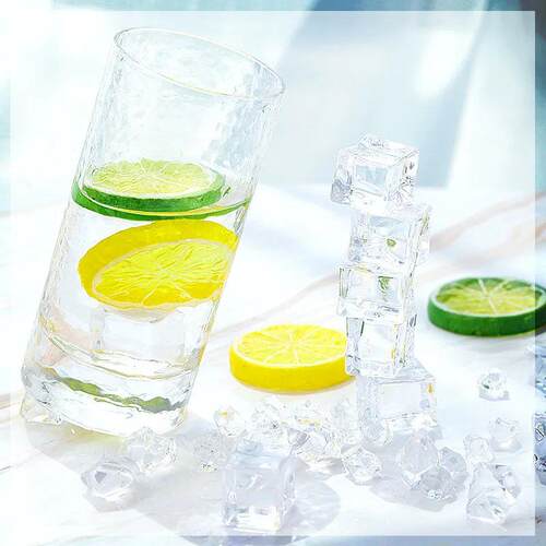 Acrylic artificial ice cube photography backdrop props fake