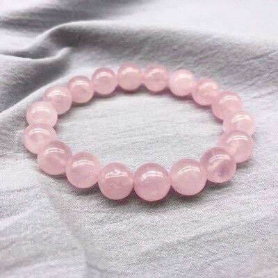 Wholesale Pink Rose Powder crystal Quartz Natural Stone Srec