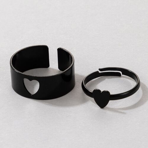 Vintage Simple Animal Butterlfly Star Moon Heart Open Rings