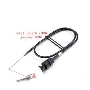 950mm PW80 Carburetor Choke Cable Bike Push Pull Choke Throt