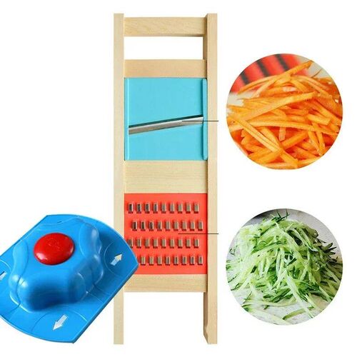 Wooden Potato Grater Cucumber Vegetable Slicer Salad Kitchen