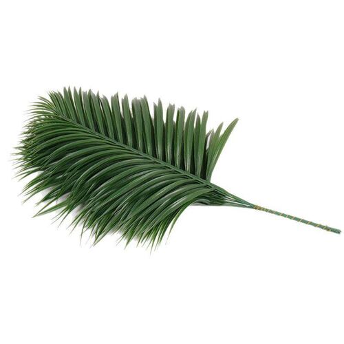 18Pcs Artificial Palm Leaves Plants Faux Palm Fronds