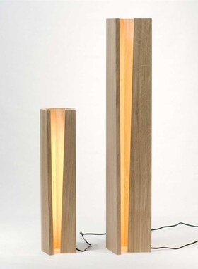 Japanese-style solid wood decoration floor lamps standing st