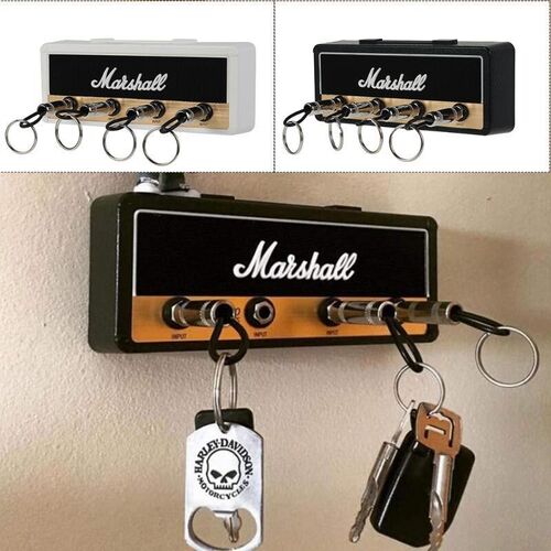 Key Storage Holder Rack Pluginz Guitar Plug Keychain Holder