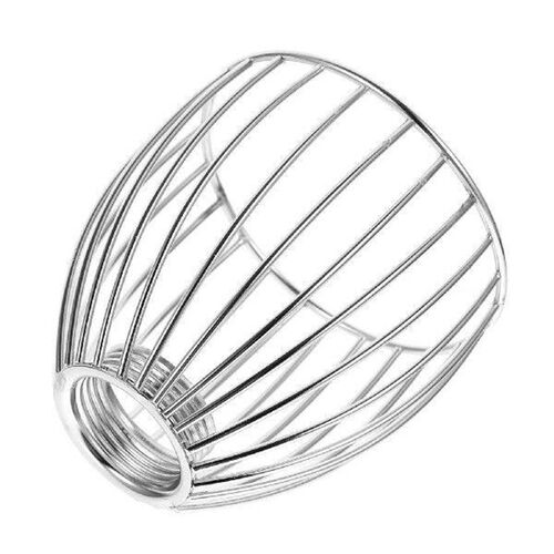 Iron Cage Lampshade Silver 2.7CM Iron Lamp Shade Hole Mini